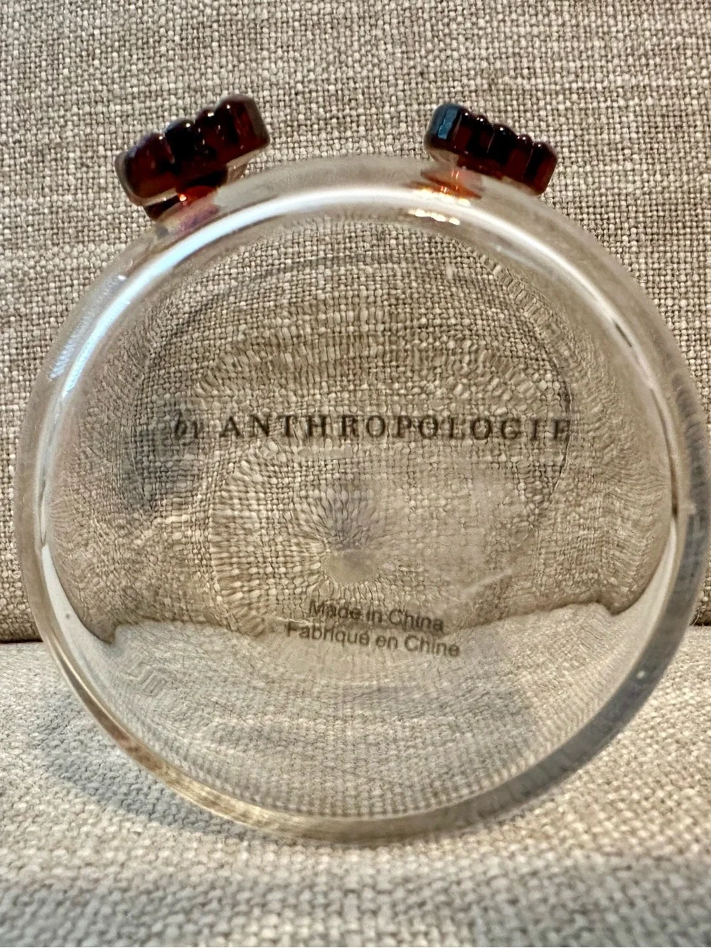 Anthropologie 3D Halloween Pumpkin Juice Glass — NWT in Original Box